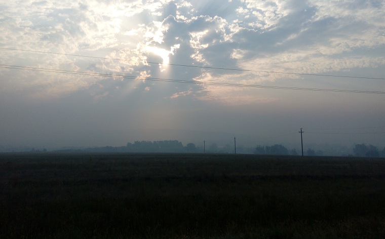Соль-Илецкий городской округ накрыло дымом
